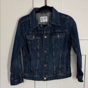 Old Navy Dark Blue Kids Denim Jacket